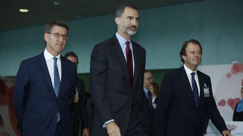 Felipe VI en el el XIX congreso nacional de la empresa familiar Crecimiento con raíces