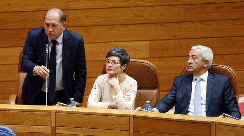 Leiceaga interviene en el pleno