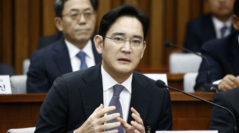 Lee Jae-yong, responsable de Samsung, en una foto de diciembre del 2016