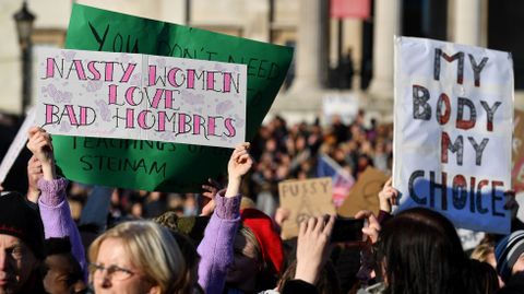 Manifestación en Londres