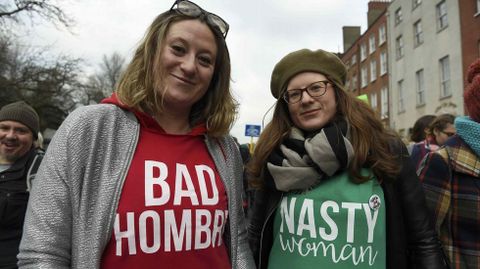 Protesta en Dublin