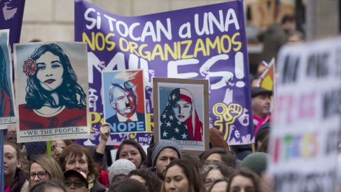 Manifestación en Barcelona