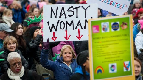 Marcha en Boston