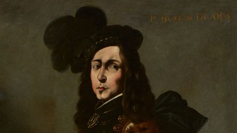 Detalle de «El Infante P. Bustos de Lara», de Zurbarán (h. 1640-45)