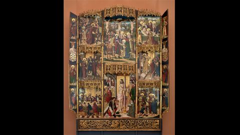 Retablo de la Flagelacin de Leonor de Velasco (entre 1486 y 1494)