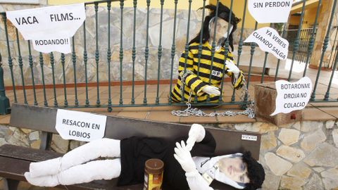 No centro Prodeme, as comadres parodiaron varias coñecidas películas supostamente producidas por Vaca Films