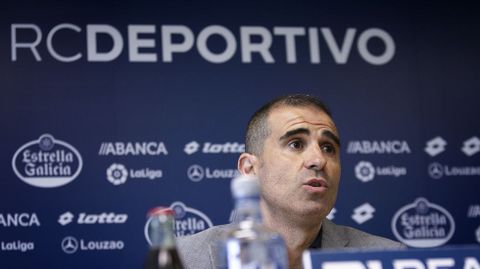 El día del adiós de Gaizka Garitano al Dépor