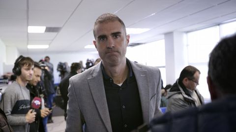 El día del adiós de Gaizka Garitano al Dépor