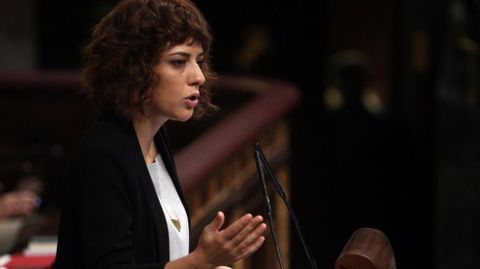 Alexandra Fernández, en el Congreso