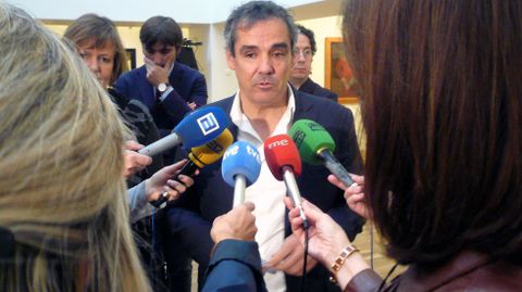El viceconsejero de Cultura y Deporte del Gobierno de Asturias, Vicente Domínguez