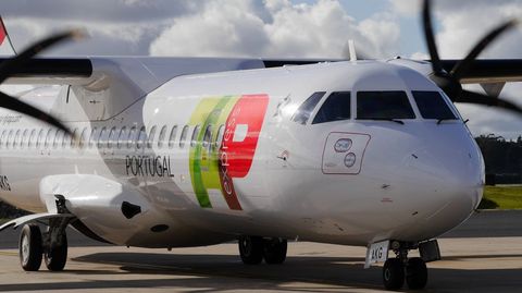 Avión de la compañía TAP