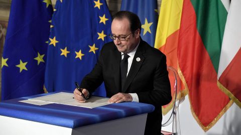 El presidente de Francia, Francois Hollande