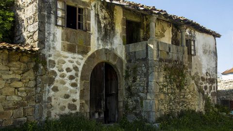 Casa Grande de Galegos, en la parroquia de San Vicente de Castillón, en Pantón