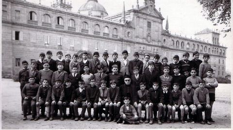 Alumnos del colegio del curso 1996-1967
