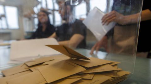 Primera vuelta de las elecciones presidenciales en Francia. 