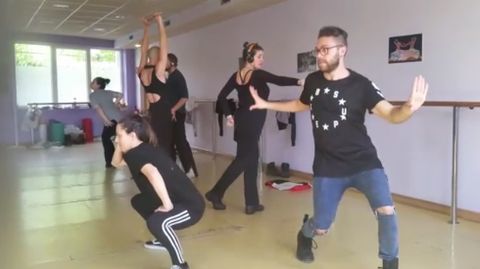 Ensayos de «35 poses», el homenaje a Madonna.Ensayos de «35 poses», el homenaje a Madonna