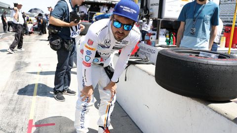 Alonso, en Indianapolis