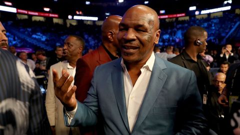 El exboxeador estadounidense Mike Tyson