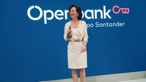 Ana Patricia Botn, presidenta del Banco Santander