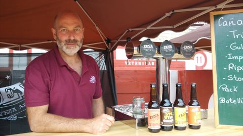 Marino Lada, uno de los socios de cervezas Deva.