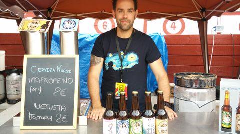 Javier Santamara, socio de cervezas Nurse.
