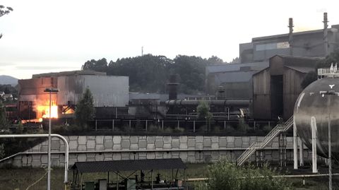 Fábrica de Arcelor en Tabaza.Fábrica de Arcelor en Tabaza