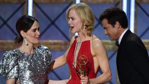 Nicole Kidman recoge el premio de mejor actriz de mini-seriepor Big Little Lies