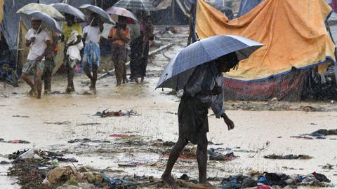 Situación de los rohinyás en los campos de refugiados de Bangladés
