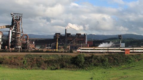 Instalaciones de ArcelorMittal en Veriña