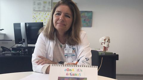 Dolores Escudero es la coordinadora autonómica de la Unidad de Trasplantes de Asturias.Dolores Escudero es la coordinadora autonómica de la Unidad de Trasplantes de Asturias