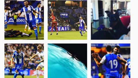 Instagram del jugador del Dépor Borja Valle
