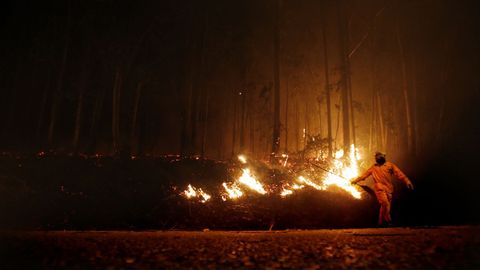 Incendio en Coruxo