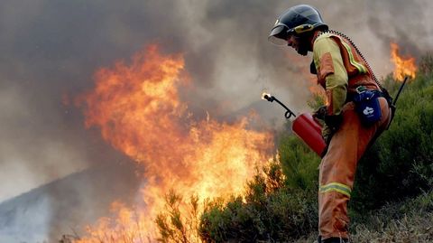 Asturias registra hoy hasta 32 incendios forestales que han obligado ya al desalojo de tres pequeas localidades de Cangas del Narcea