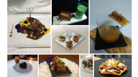 Algunos de los finalistas en la última edición de 'Gijón de Pinchos'