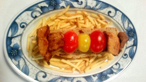 El picho «Españolito», del restaurante Casavella de Gijón