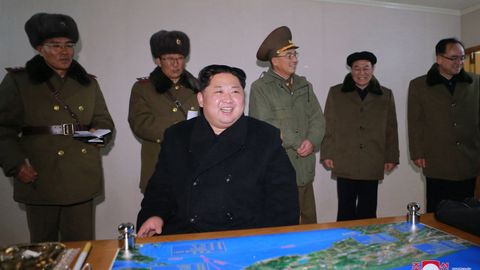Misil lanzado por Corea del Norte