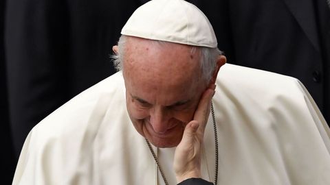 El gesto de cario al papa Francisco