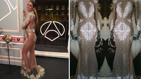 El vestido de Pedroche del 2016 y el creado por Joshua Velázquez