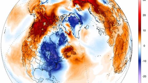 En Alaska se estn registrando temperaturas por encima lo habitual y en Florida por debajo.