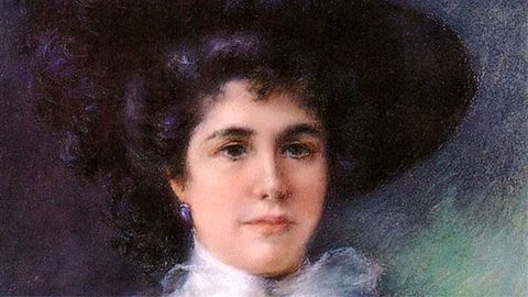Autorretrato de 1903 de la pintora gijonesa Julia Alcayde