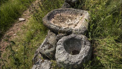 Restos arqueológicos en Vilar