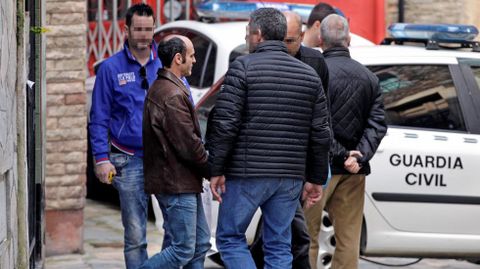 La Guardia Civil ha registrado dos viviendas habituales del arrestado Julio Ledo