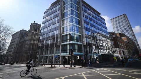 Las oficinas de Cambridge Analytica en Londres