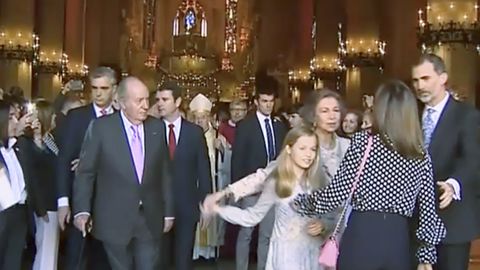 Así fue el rifirrafe entre las reinas Letizia y doña Sofía