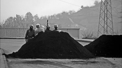 Movilizaciones Mineras. Langreo. Asturias (1998)