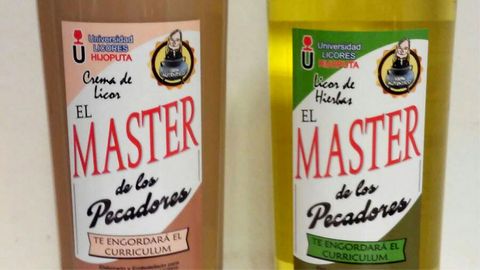 'El Mster', el nuevo licor de Rubn Lavandera