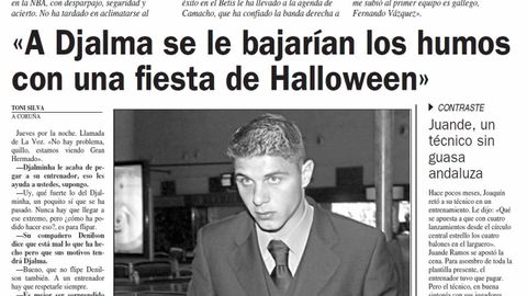Joaquín Sánchez sobre Djalminha