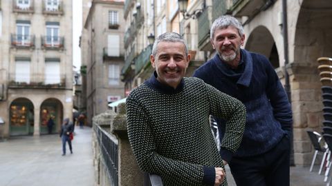 Marcos Orsi (á esquerda), xunto con Luis Iglesia