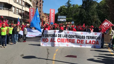 Manifestacin del Primero de Mayo de 2018 en Asturias