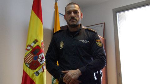 Luis Esteban, comisario de la Polica Nacional en Algeciras